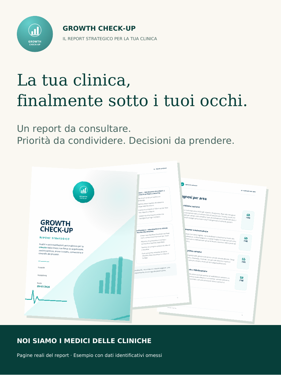 Copertina del report di esempio Growth Check-Up