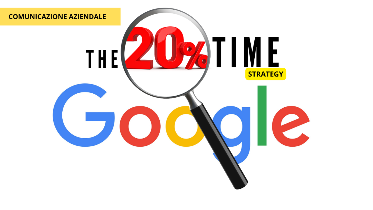 HR: Google e la Strategia  del 20% Time