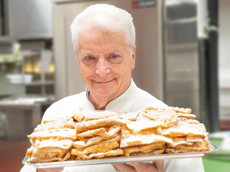 iginio massari le chiacchiere di carnevale a 100€ al kg
