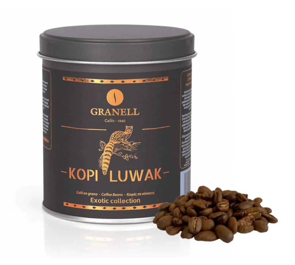 Caffè Kopi Luwak 1000 dollari al kg